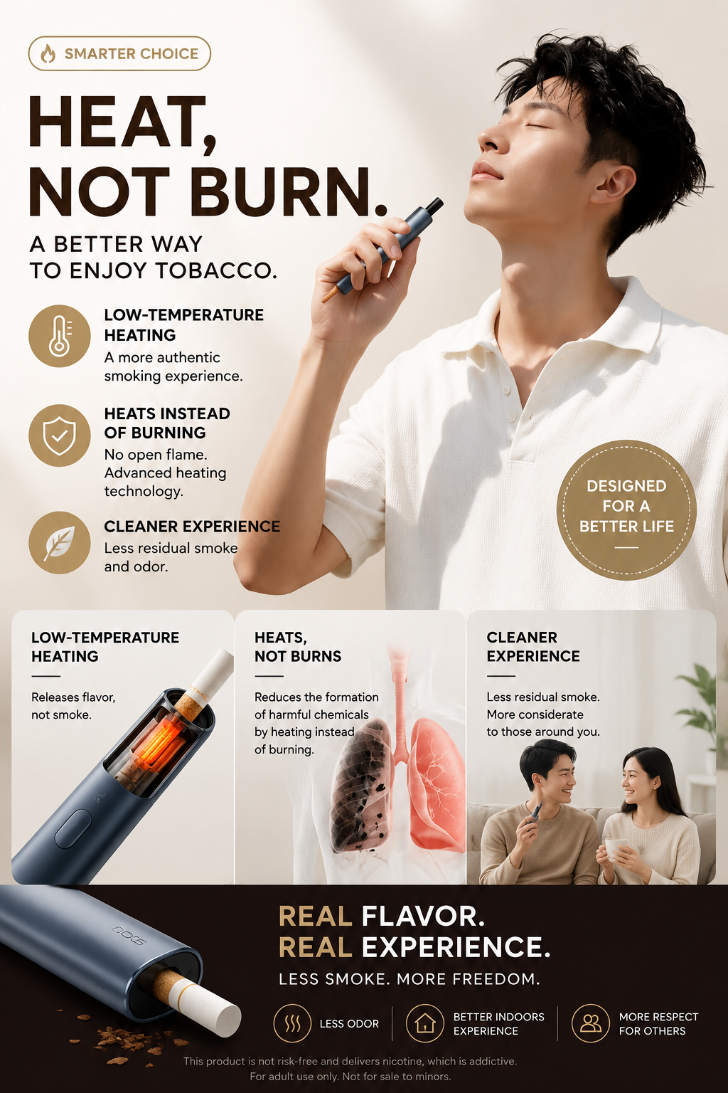 Anfit Heat-Not-Burn Tobacco Heating Device - Image 4