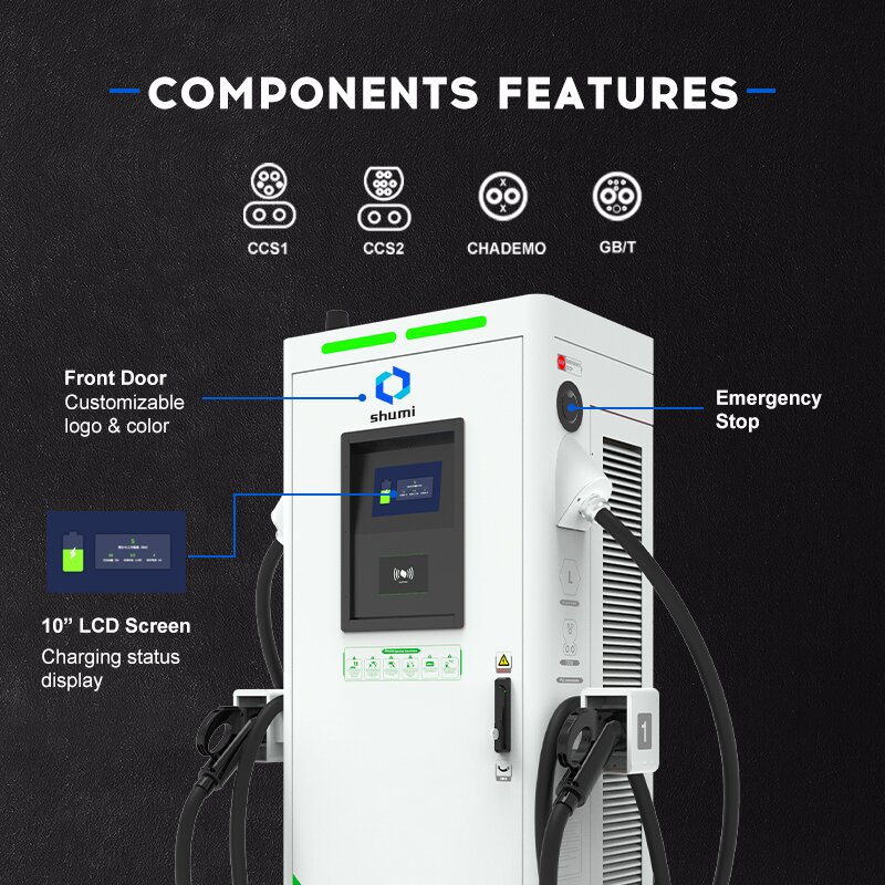 160KW Fast DC Charger Single Gun CCS2 - Image 2